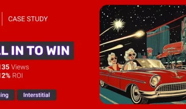 Interstitial & iGaming traffic combo: 236,12% ROI